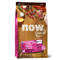 NOW FRESH 無穀物成年貓糧-火雞,三文魚,鴨肉乾糧16LB|犬公館|免費送貨