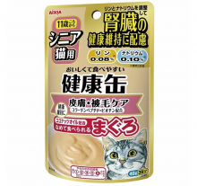 Aixia 健康缶11歲貓濕糧-腎臟護理及防尿石配方40g<KCP-8>|犬公館|免費送貨
