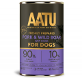 AATU 狗罐頭-豬及野豬400g|犬公館|免費送貨