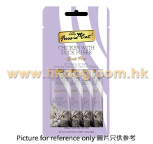 FUSSIE CAT Puree 貓醬小食 雞+鴨 14g x4條裝