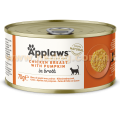 Applaws 肉絲貓罐頭 70g 雞胸+南瓜