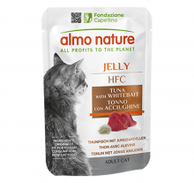 Almo Nature Jelly 貓濕糧-吞拿+銀魚55g|犬公館|免費送貨
