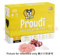 PROUDI 急凍鮮肉狗糧 2.4kg 雞肉