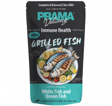 PRAMA-功能性狗主食濕包-肉汁香烤魚-增強免疫力120G|犬公館|免費送貨