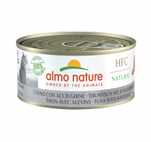 Almo Nature 貓罐頭-吞拿+白飯魚150g|犬公館|免費送貨