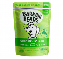 Barking Heads 無穀物羊肉-狗濕包300G|犬公館|免費送貨