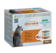 Almo Nature 健怡貓罐頭-吞拿魚+雞柳50gx4罐裝|犬公館|免費送貨