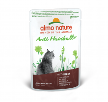 Almo Nature 功能性貓濕糧-牛肉去毛球配方70g|犬公館|免費送貨