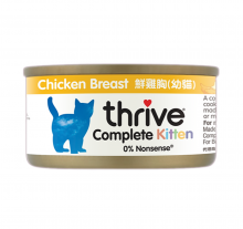 Thrive 脆樂芙-無穀物主食貓罐頭-幼貓雞肉75g|犬公館|免費送貨
