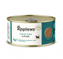 Applaws 肉絲貓罐頭-海魚70g|犬公館|免費送貨