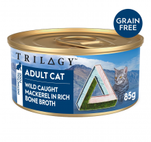 Trilogy奇境-肉絲高湯主食貓罐頭-鯖魚85g|犬公館|免費送貨