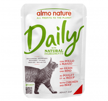Almo Nature Dailymenu 貓濕糧-雞,牛肉70g|犬公館|免費送貨