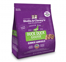 Stella & Chewy's-急凍生肉貓糧-鴨鵝肉粒配方1.25LB(需冷藏)