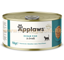 Applaws 貓罐頭 156G 海魚