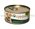 Applaws 狗罐頭 雞肉牛肝蔬菜 156g
