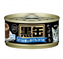 Aixia 黑缶-吞拿+鰹魚+柴魚80g|犬公館|免費送貨