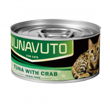 NUNAVUTO-吞拿+蟹貓罐頭60g|犬公館|免費送貨