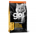 GO! SOLUTIONS 低敏配方-鴨肉貓糧配方8LB|犬公館|免費送貨
