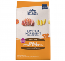 Natural Balance 無穀物薯仔鴨全犬糧細粒24磅|犬公館|免費送貨