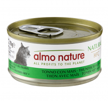 Almo Nature 拿魚,玉米-成貓罐頭70g|犬公館|免費送貨