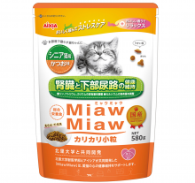 AIXIA Miaw Miaw 老貓鰹魚味乾糧580g<MDM6>|犬公館|免費送貨