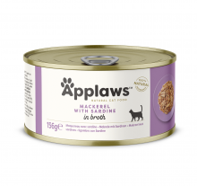 Applaws 貓罐頭-鯖魚,沙甸156G|犬公館|免費送貨