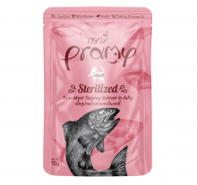 PRAMY 成貓濕包-白肉吞拿魚+三文魚－絕育配方70G