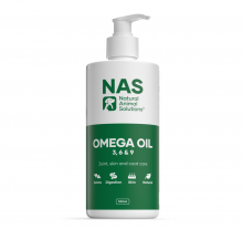 Natural Animal Solutions 貓/狗共用-護膚補腦強心亞麻籽魚油-奧米加359系列1Liter