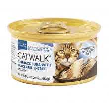 Catwalk 鰹吞拿魚+鯖魚-主食貓罐80g|犬公館|免費送貨