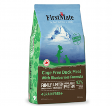 FirstMate 楓味-無穀物鴨肉藍莓貓糧10LB|犬公館|免費送貨