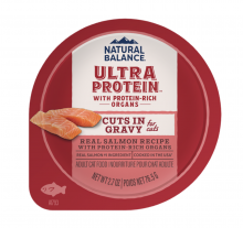 Natural Balance Ultra Protein 頂級滋味杯三文魚塊配肉汁2.7oz|犬公館|免費送貨