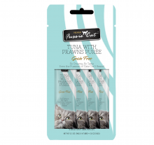 FUSSIE CAT Puree-貓醬小食-吞拿+虎蝦14gx4條裝|犬公館|免費送貨