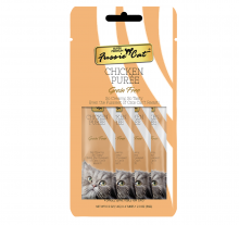 FUSSIE CAT Puree-貓醬小食-雞味14gx4條裝|犬公館|免費送貨