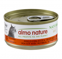 Almo Nature 雞+南瓜-成貓罐頭70g|犬公館|免費送貨