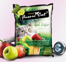 FUSSIE CAT 礦物凝結貓砂-蘋果味5公升|犬公館|免費送貨
