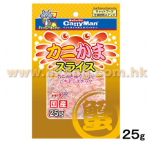 Cattyman 蟹柳銀鱈魚絲 25g<82700>