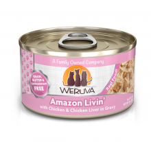 Weruva 經典系列-無骨及去皮雞胸肉雞肝貓罐頭85G|犬公館|免費送貨