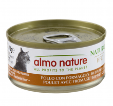 Almo Nature 雞肉,芝士-成貓罐頭70g|犬公館|免費送貨