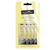 FUSSIE CAT Puree-貓醬小食-吞拿+蝦14gx4條裝|犬公館|免費送貨