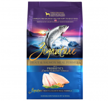 Zignature 超越-無穀物鱒魚三文配方狗糧25LB|犬公館|免費送貨