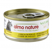 Almo Nature 雞腿肉-成貓罐頭70g|犬公館|免費送貨