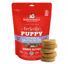 Stella & Chewy's-凍乾生肉幼犬狗糧-雞肉及三文魚配方5.5oz|犬公館|免費送貨