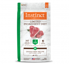 Instinct本能-無穀物單一蛋白低致敏狗糧-羊肉20LB|犬公館|免費送貨