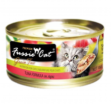 Fussie Cat 黑鑽貓罐頭-吞拿80g|犬公館|免費送貨