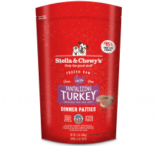 Stella & Chewy's-急凍生肉肉餅狗糧-火雞配方6LB(需冷藏)