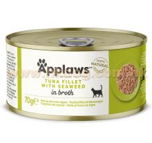 Applaws 肉絲貓罐頭 70g 吞拿+紫菜