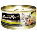 Fussie Cat 黑鑽貓罐頭 吞拿+雞 80g