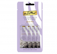 FUSSIE CAT Puree-貓醬小食-雞+鴨14gx4條裝|犬公館|免費送貨