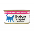 Thrive 脆樂芙-無穀物主食貓罐頭-沙甸+鯖魚75g|犬公館|免費送貨