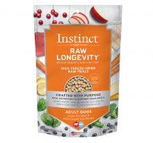 Instinct本能-凍乾長壽成犬牛肉+鱈魚狗主食9.5oz|犬公館|免費送貨